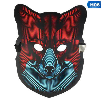 Sound Reactive LED Mask