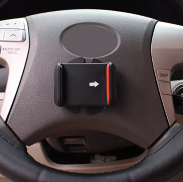 Car Steering Wheel Cell Phone Holder Extendable