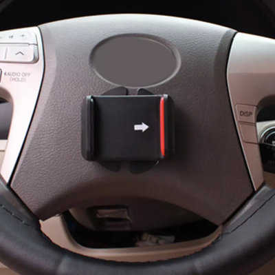 Car Steering Wheel Cell Phone Holder Extendable