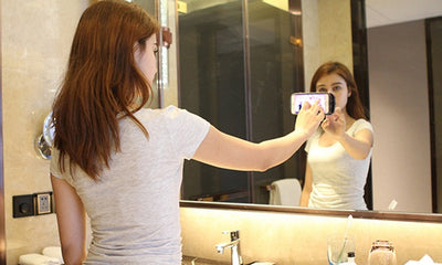 Universal Magic Flourish Lama Nano Rubber Sticker Holder