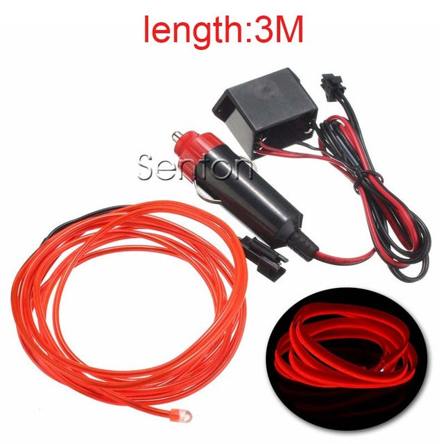 Lights led for car Interior Styling