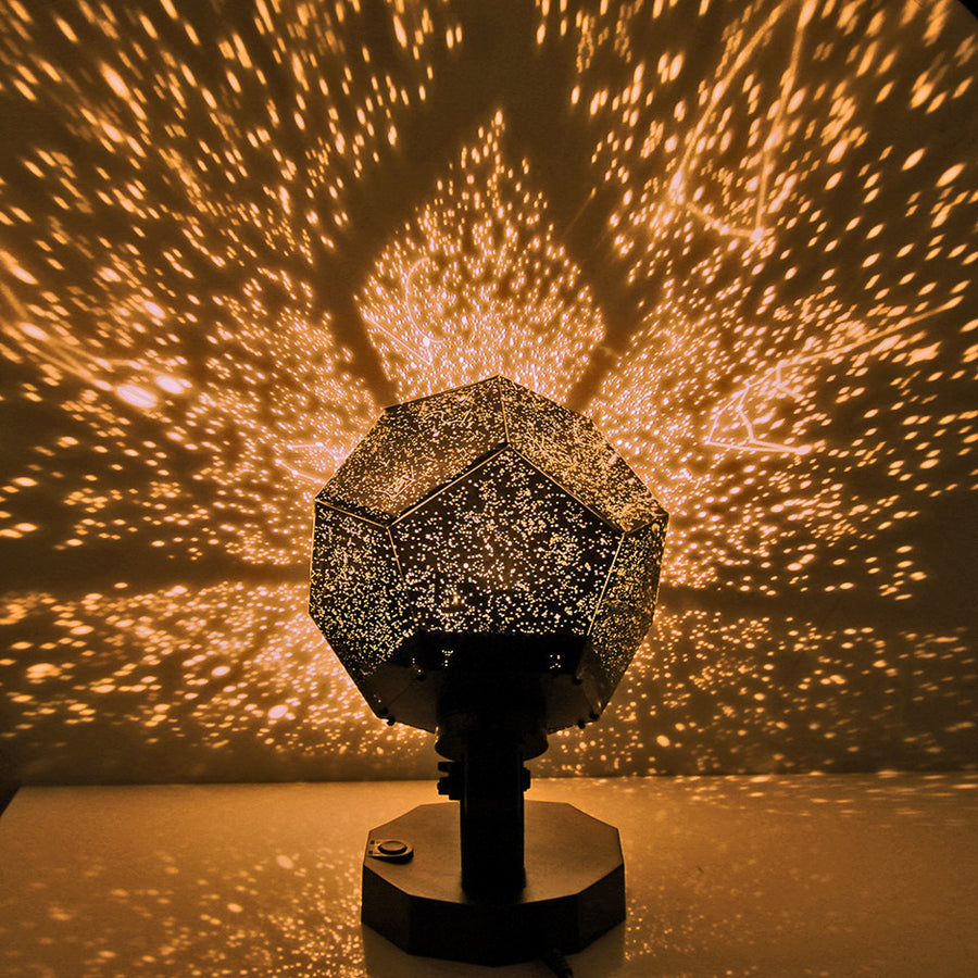 SELF-ROTATING CONSTELLATION NIGHT PROJECTOR LAMP