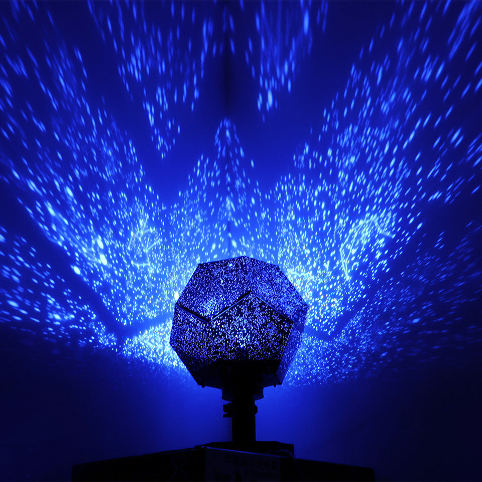 SELF-ROTATING CONSTELLATION NIGHT PROJECTOR LAMP