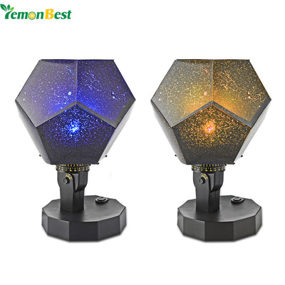 SELF-ROTATING CONSTELLATION NIGHT PROJECTOR LAMP
