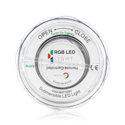 RGB SUBMERSIBLE REMOTE CONTROL LED LIGHT