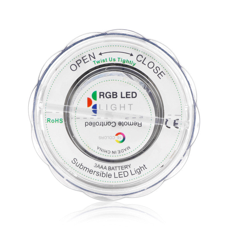 RGB SUBMERSIBLE REMOTE CONTROL LED LIGHT