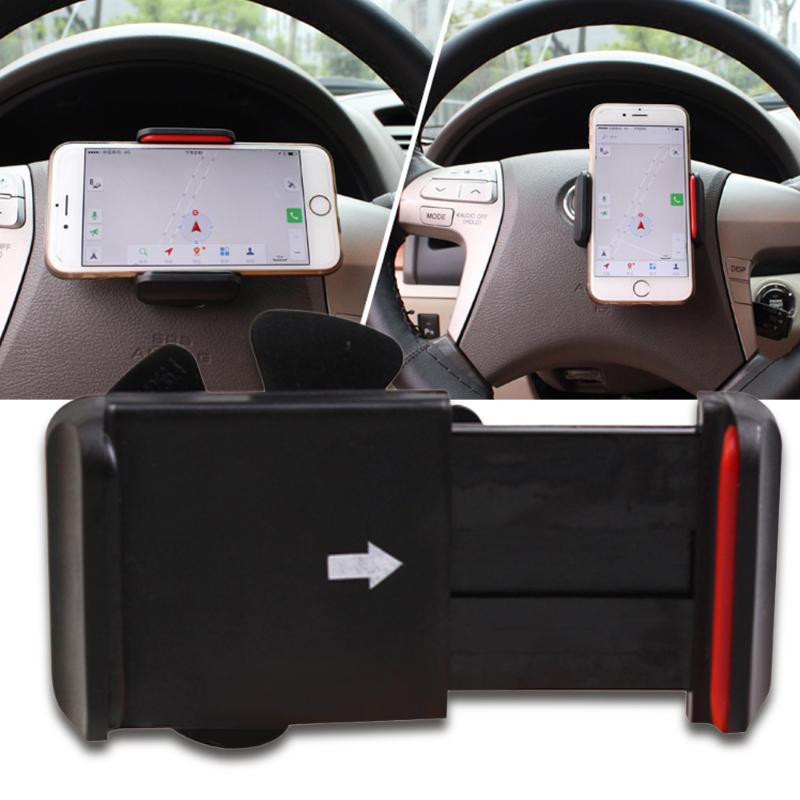 Car Steering Wheel Cell Phone Holder Extendable